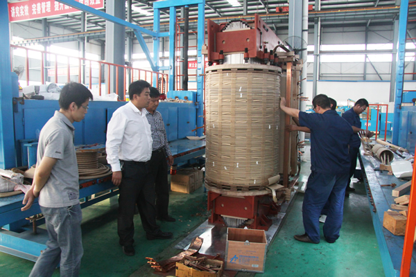 Dongying Tianxin group guests to visit the company