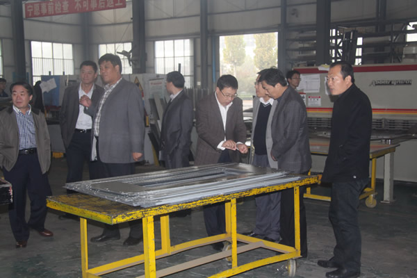 Shouguang City radio and Television Bureau delegation to visit the company