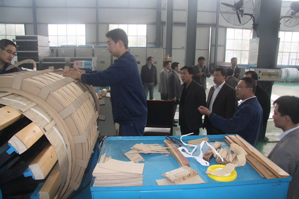 Shouguang City radio and Television Bureau delegation to visit the company