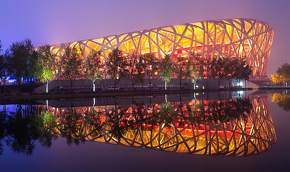 The box opening and closing of the application in the 2008 Beijing Olympic Games