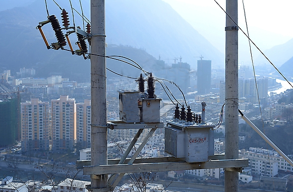 S11 small transformer used in town, village